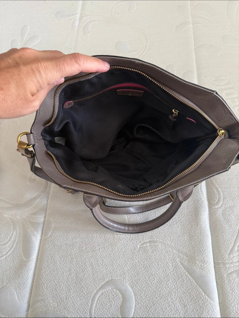 Elliott Lucca elegant taupe
